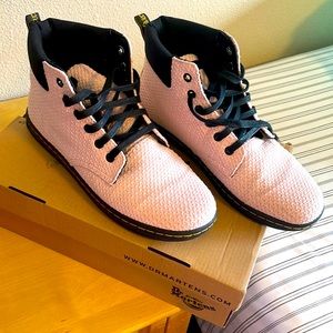 Dr Martens waffle texture boots